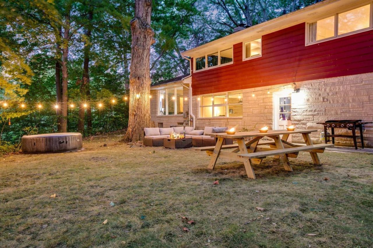 Heart Of Indiana Dunes National Park, Hot Tub Villa Chesterton Exterior photo